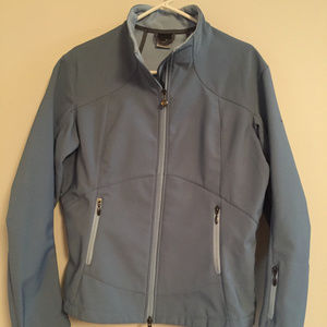 Nike Light Blue Running Jacket in Women